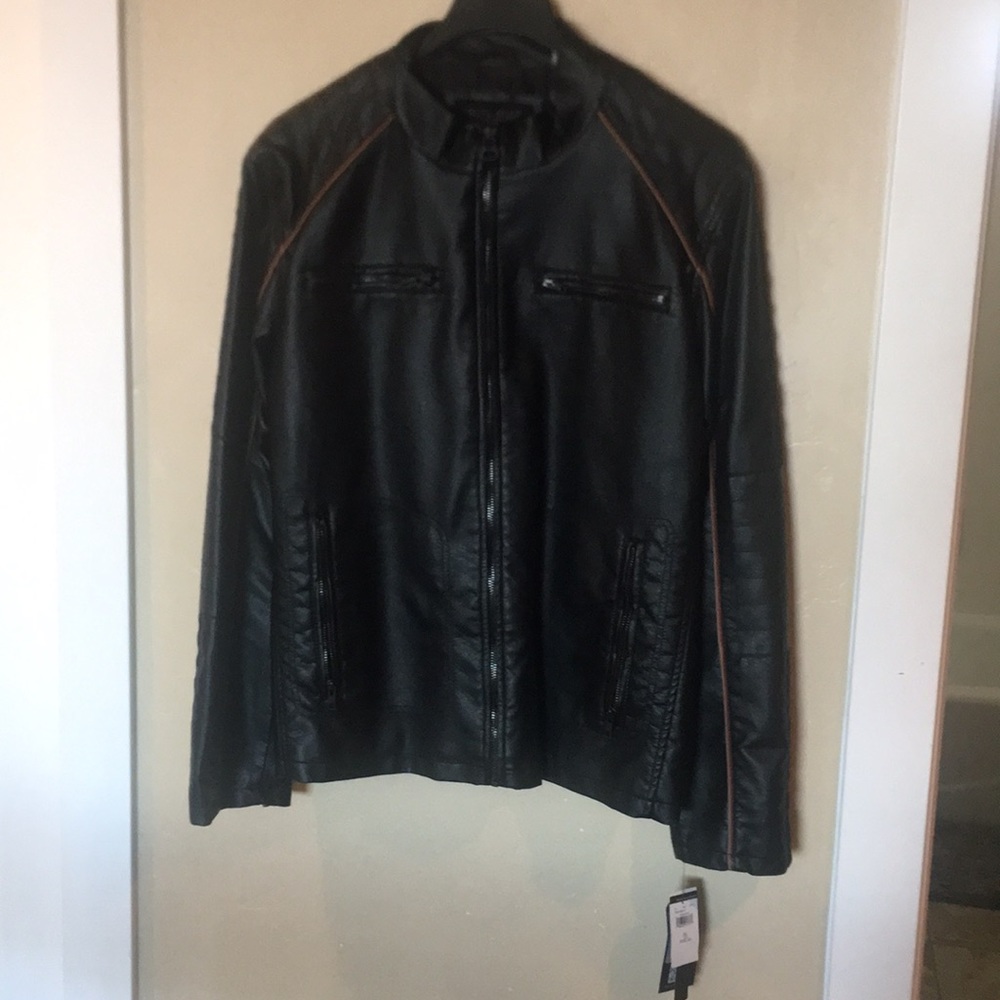 BNWT Men’s leather jacket Wilson’s leather